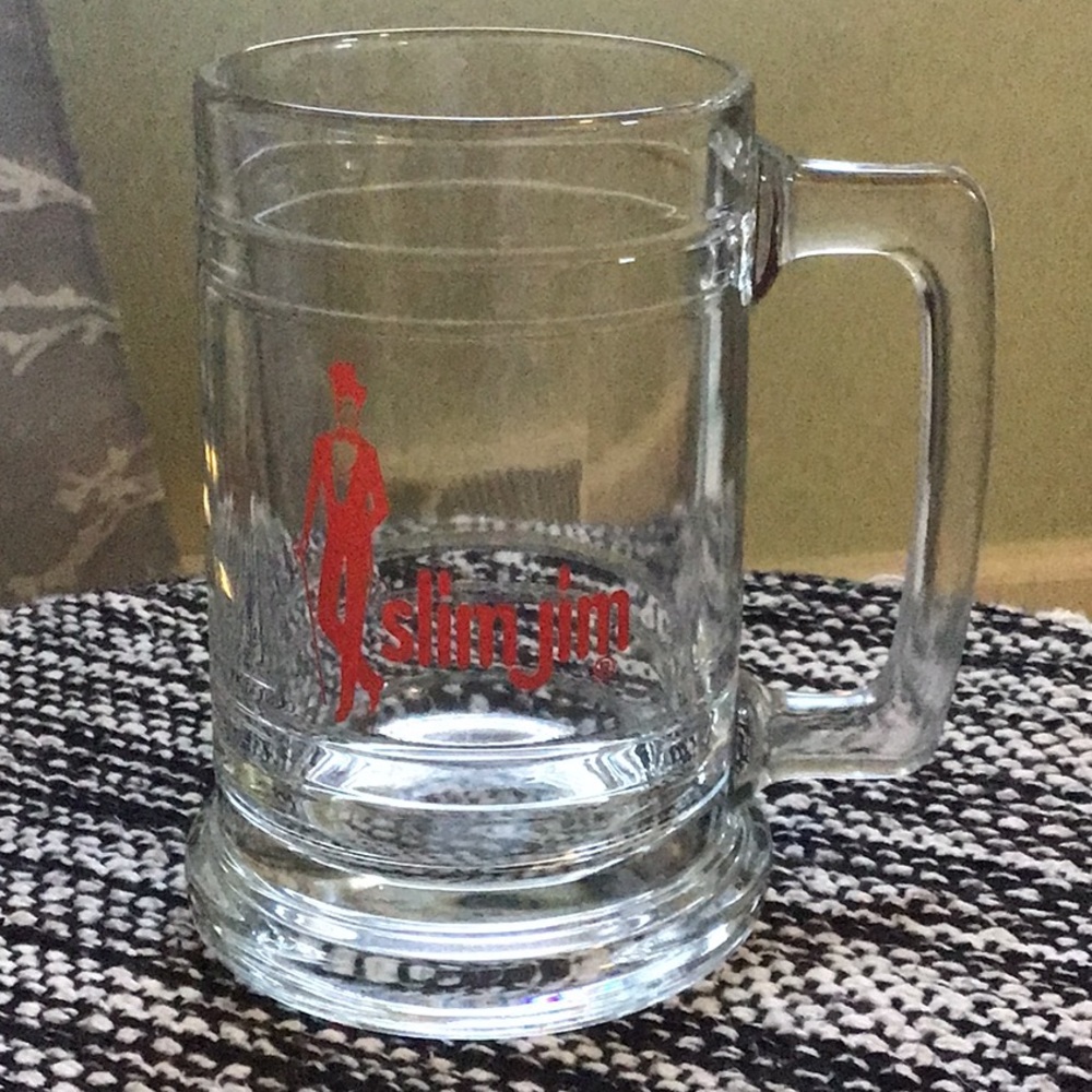 SALE!! Vintage Slim Jim Beer Mug